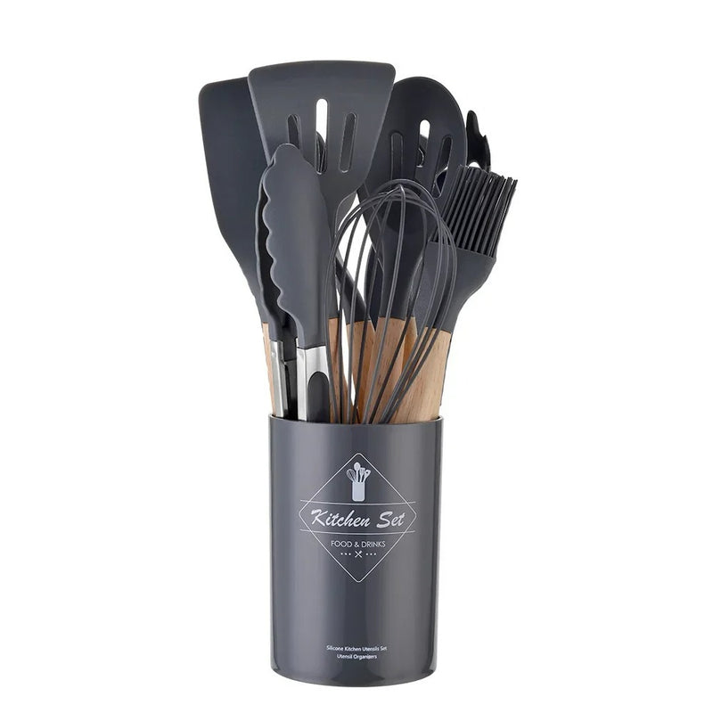 Conjunto de Utensílios de Cozinha Antiaderente